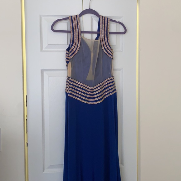 Beautiful royal blue dress - Picture 5 of 5